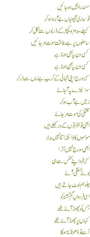 Urdu Poetry