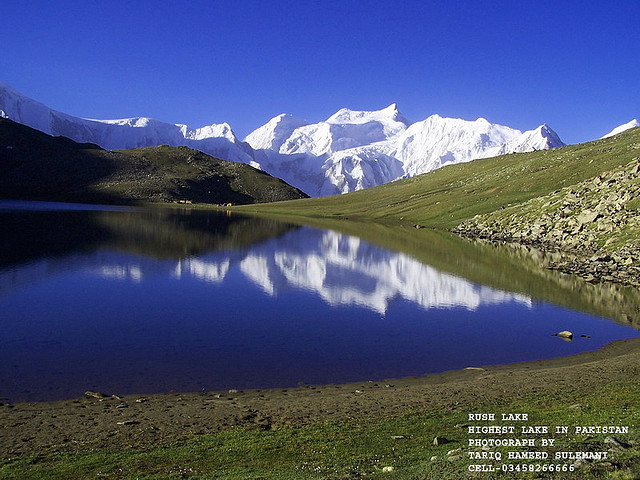rush lake pakistan highest in pakistan and most beautiful lake of asia ..