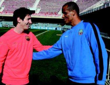 Bara forwards: Messi & Rivaldo