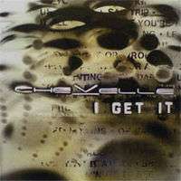 Chevelle - I Get It (album art)