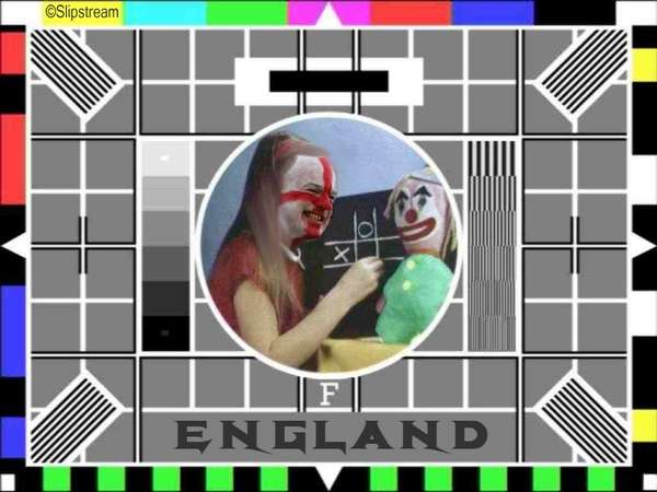 testcard england fan