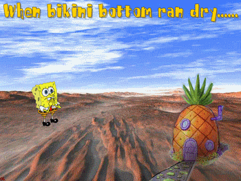 spongebob dry animation