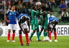 Nigeria 1 vs france 0