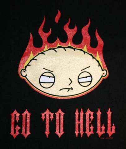 Go to hell stewie