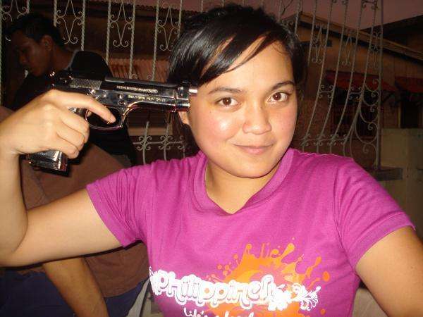 the gun??