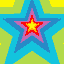 rainbow star