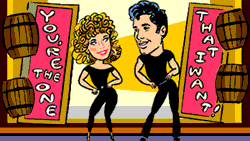 grease danny dancing