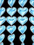 Crystal hearts