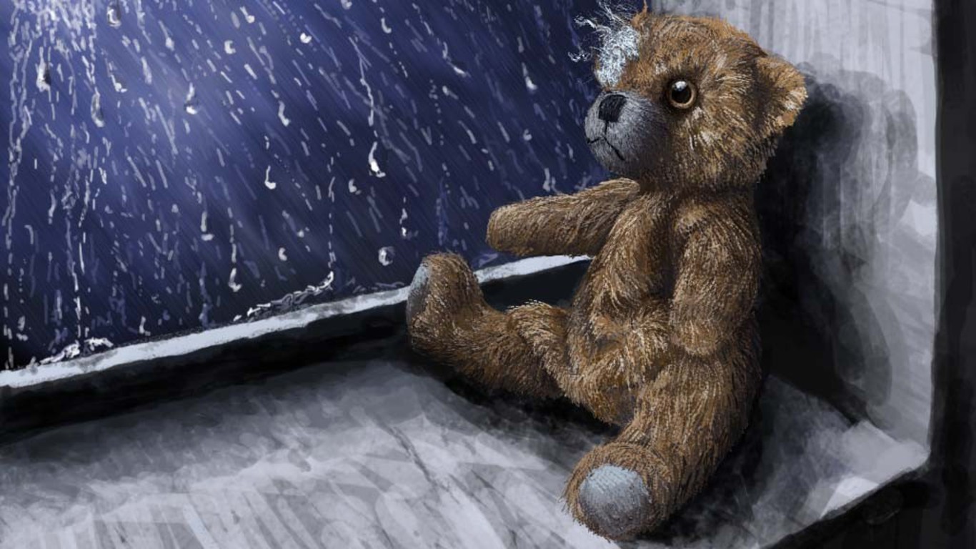 lonely teddy