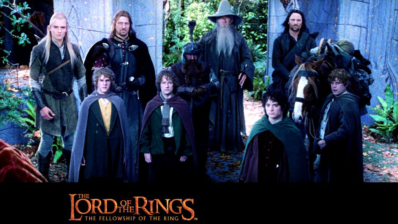The Lord of the rings Fellowship of the ring