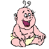 happy baby (gif)