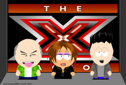 x factor vs southpark (gif)