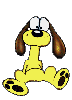 odie garfield (gif)