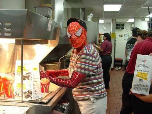 Spiderman's other job