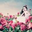 PINK ROSES GARDEN