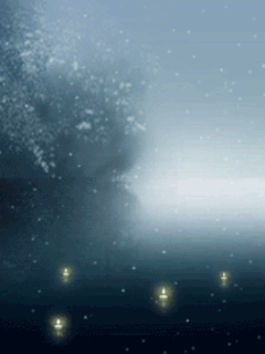Snow falling Wallpaper
