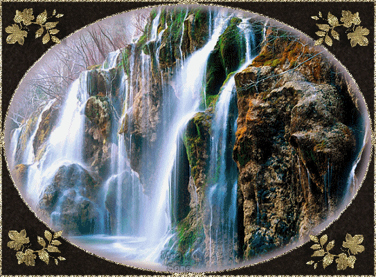 water falling