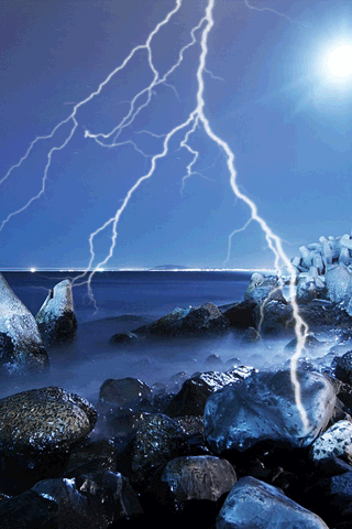 Nature plus lightening
