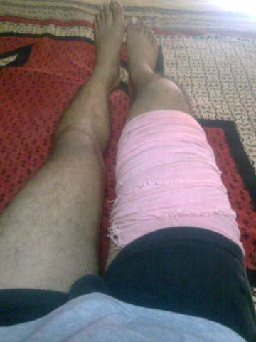 My leg