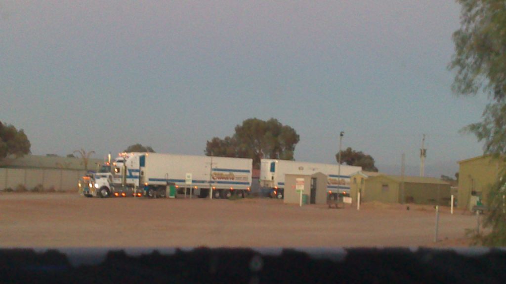 Gilberts of Adelaide Roadtrain at Pt Augusta SA