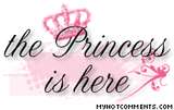 the princess is here
