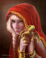 Lady With A Dragon