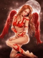 Angel In Red