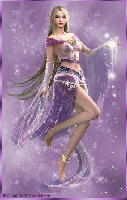 Purple Fantasy Elf
