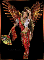 Fantasy Angel In Red