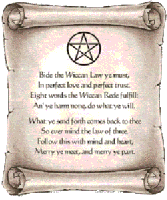 Wicca law