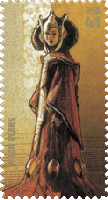 Queen Amidala Stamp