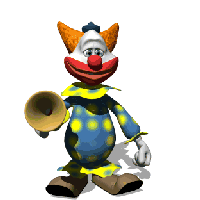 clown honking horn