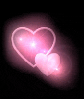 Glow hearts