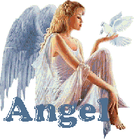 angel with dove gif