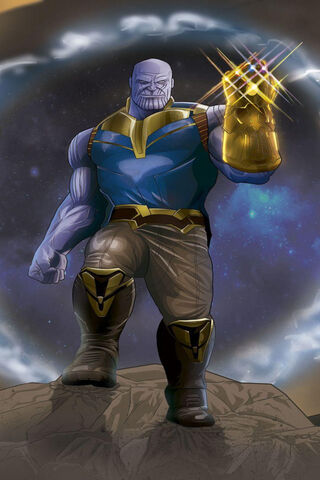 The Titan's Might: Thanos Unleashed! 💥