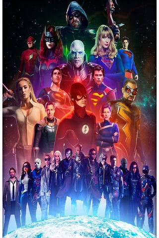 Legends Unite: The Arrowverse Heroes Assemble! 🌌✨