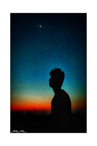 Chasing Shadows at Dusk 🌅✨