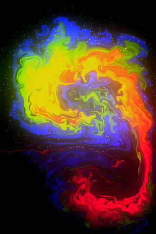 Galactic Rainbow Swirl 🌈✨