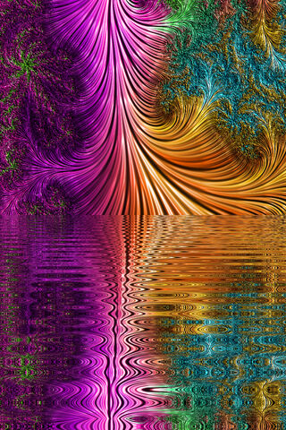 Rippling Colors of Infinity