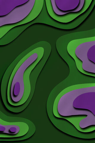 Nature's Layers: The Green Stacks