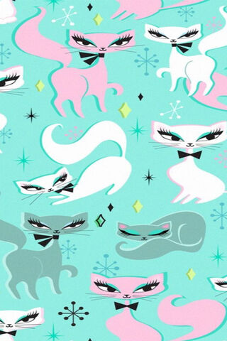 Whimsical Cat Parade 🐾✨