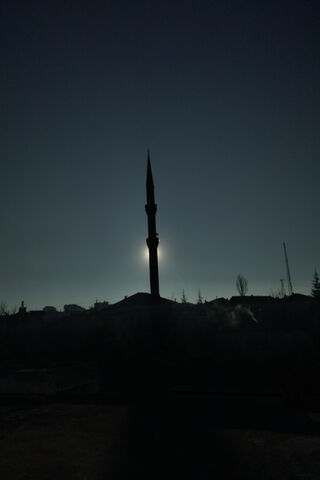 Mystical Silhouette: Doga Cami at Dusk 🌙