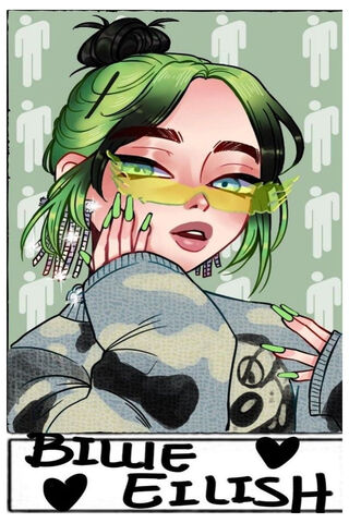 Billie Eilish: A Pop Icon in Art 🎤✨