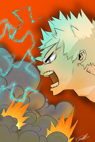 Explosive Fury: Bakugou Unleashed! 💥