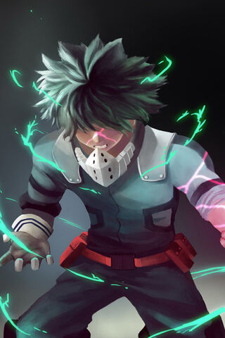 The Rise of a Hero: Izuku Midoriya in Action! ⚡️