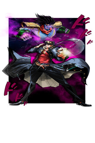Jotaro's Epic Stand: A Clash of Heroes! ⚡️
