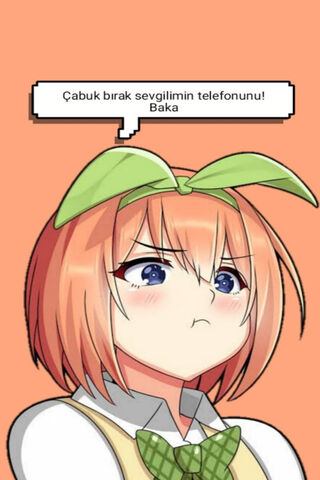 Yotsuba's Playful Pout! 🍏✨