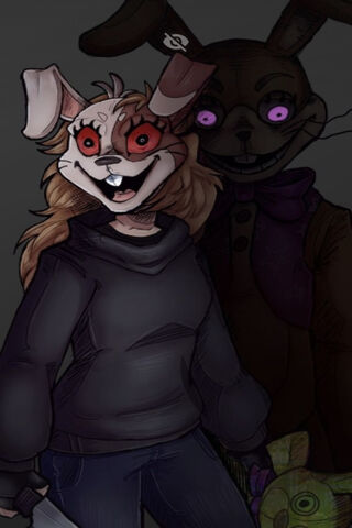 Vanny and Glitchtrap: Shadows of Fear 🐰🔪