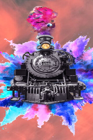 Galactic Express: A Journey Through Color