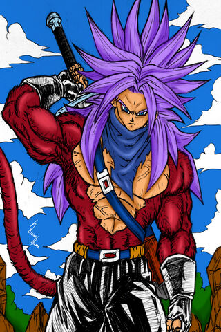 Trunks: The Warrior of Time ⏳⚔️